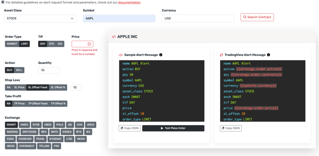 Xerolite Smart Alert Builder