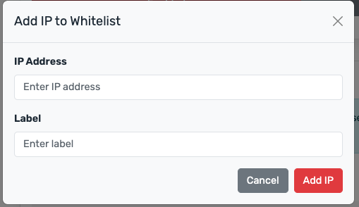 Add IP Address Configuration
